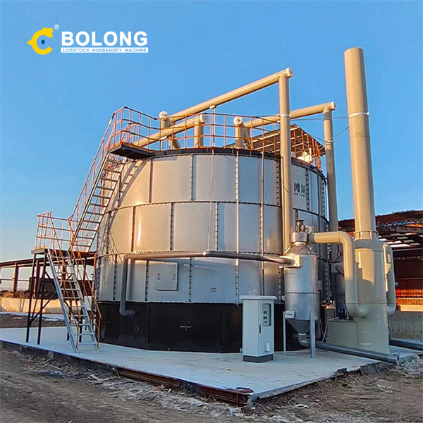 high-quality chicken manure fermentation system